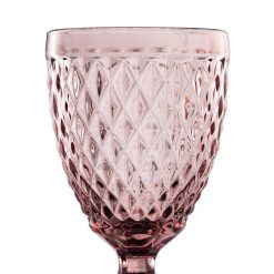 Alternative view of Copo Rosa Cristal Decoração. 9 X 9 X 17 Cm (6 unidades)