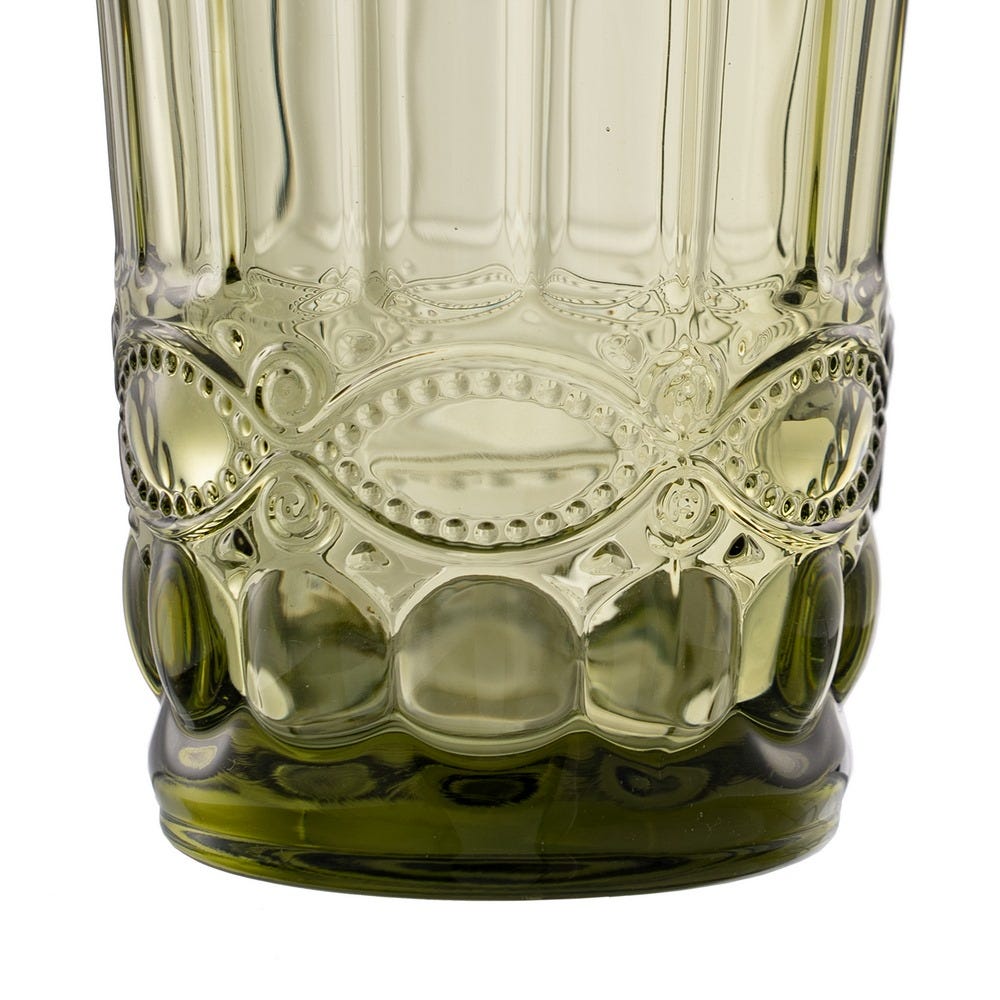 Copo Verde Cristal Decoração. 8 X 8 X 12,50 Cm (6 unidades) - Image 3