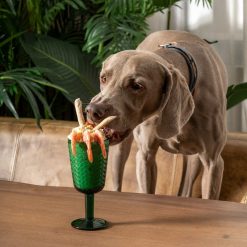 Alternative view of Copo Verde Cristal Decoração. 8 X 8 X 17 Cm (6 unidades)