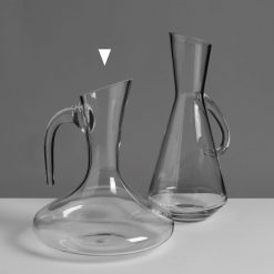 Decantador De Vinho 1290 Ml Vidro 19 X 19 X 23 Cm (1 unidade)