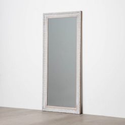 Espelho Cinza Madeira Paulonia 76 X 3,50 X 166 Cm