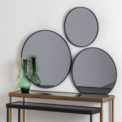 Alternative view of Espelho Cinza Metal-Cristal Decoração. 50 X 1,50 X 50 Cm