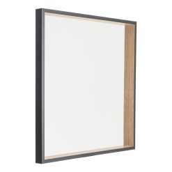 Alternative view of Espelho De Ajuste Decoração Em Madeira. 77X77Cm