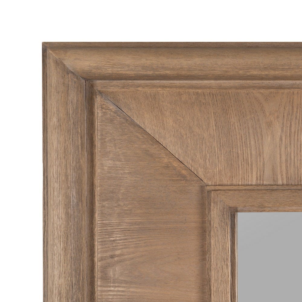 Espelho Em Mdf Natural (Madeira) 125 X 9 X 201 Cm - Image 4