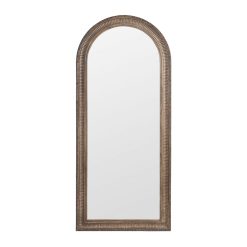 Alternative view of Espelho Marrom Madeira Paulonia 76 X 3,50 X 176 Cm