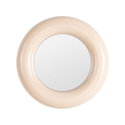 Espelho Metálico Bege 64 X 5 X 64 Cm