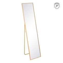 Espelho Ouro Alumínio-Cristal 35 X 2,50 X 151 Cm