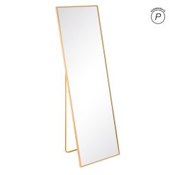 Espelho Ouro Alumínio-Cristal 50 X 2,50 X 160 Cm