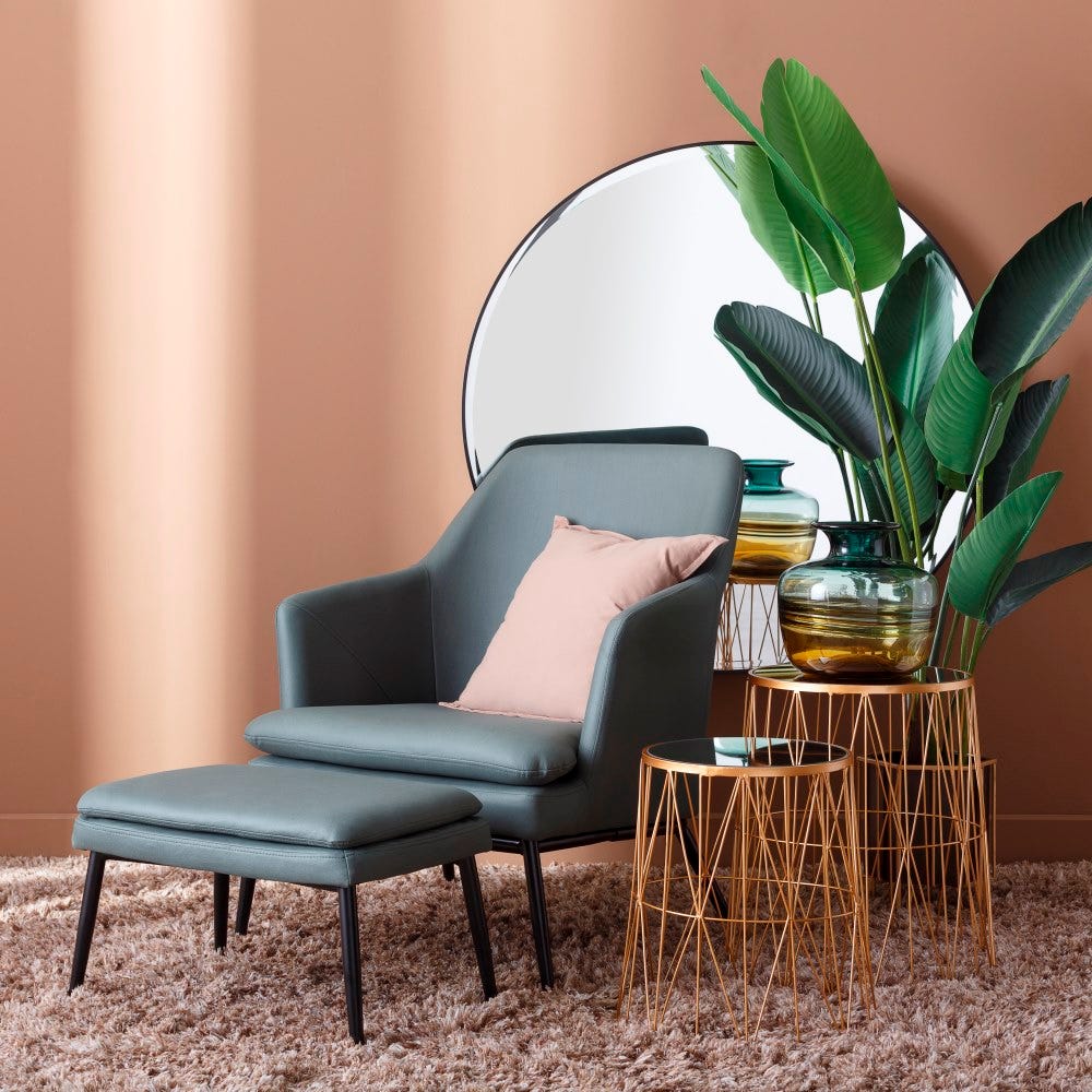 Espelho Preto Alumínio-Vidro 100 X 4 X 100 Cm - Image 2