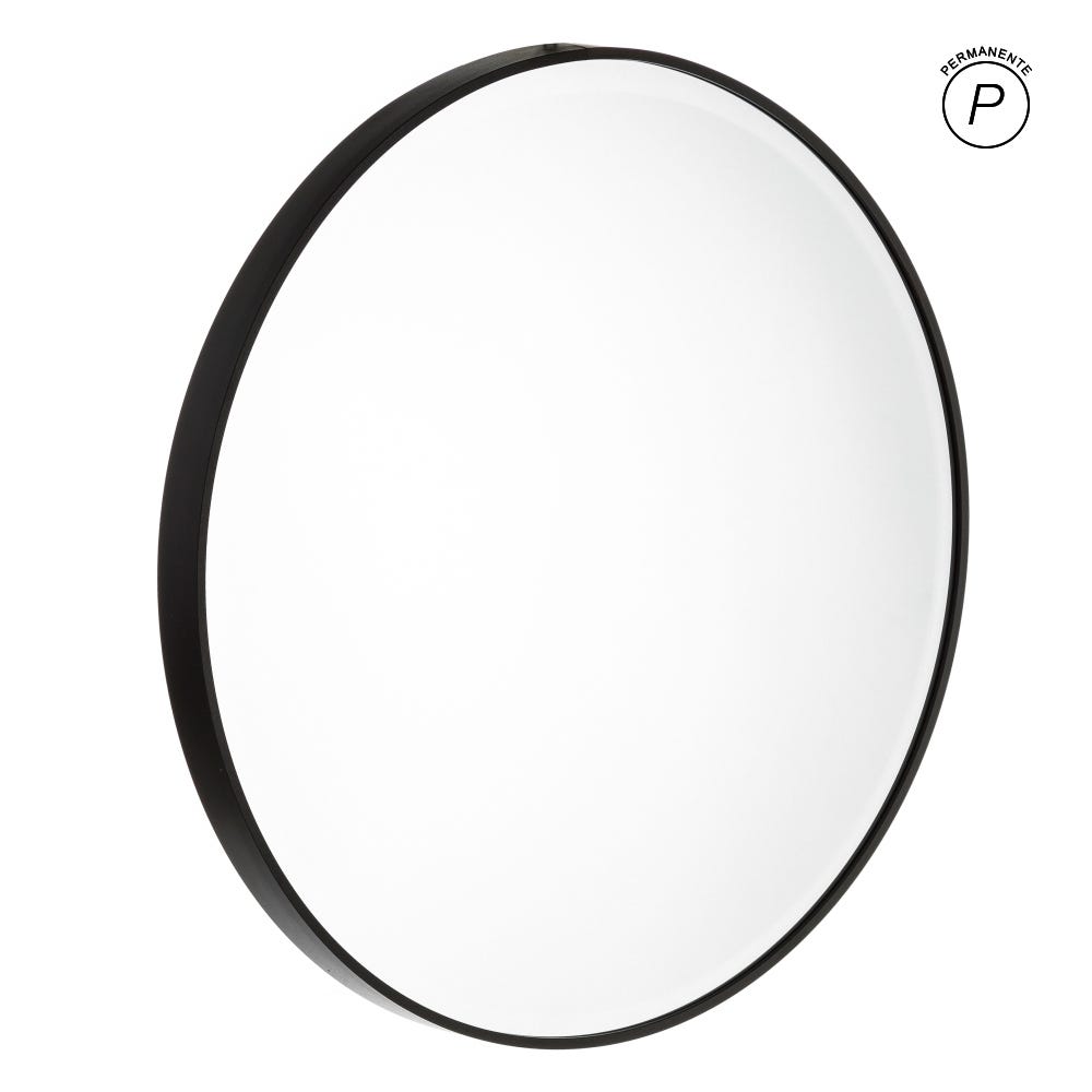 Espelho Preto Alumínio-Vidro 100 X 4 X 100 Cm