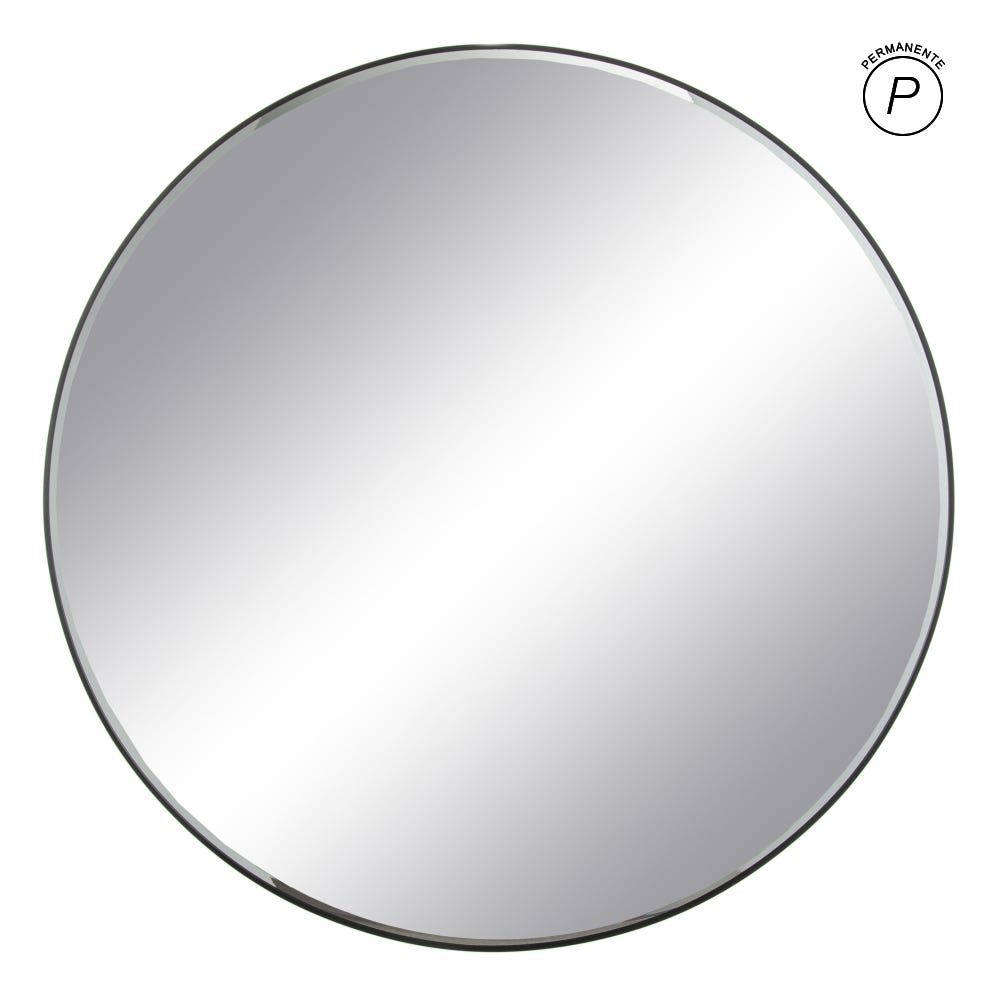 Espelho Preto Alumínio-Vidro 120 X 4 X 120 Cm