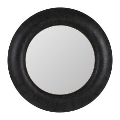 Espelho Preto Mdf-Madeira 100,50 X 5,50 X 110,50 Cm