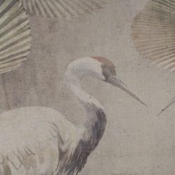 Alternative view of Imagem Estampada Garça-Real Mdf-Madeira 120 X 3 X 80 Cm