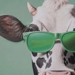 Alternative view of Imagem Estampada Vaquinha Decoração. 50X3X70Cm