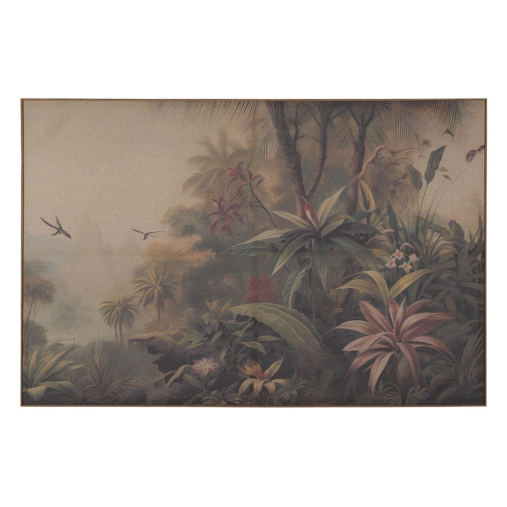 Imagem Impressa Em Formato De Paisagem Em Mdf-Madeira, 120 X 3 X 80 Cm.