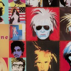 Alternative view of Imagem Impressa Em Vidro Estilo Pop Art, 80 X 80 Cm.