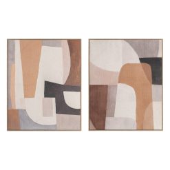 Imagem Impresso Abstrato 2/M Multicolorido 100 X 3,80 X 80 Cm (2 Unidades)