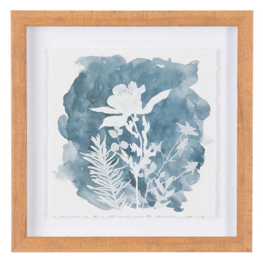 Imagem Impresso Flowers 4/M Ps/Crystal 30 X 2,50 X 30 Cm (4 Unidades) - Image 2