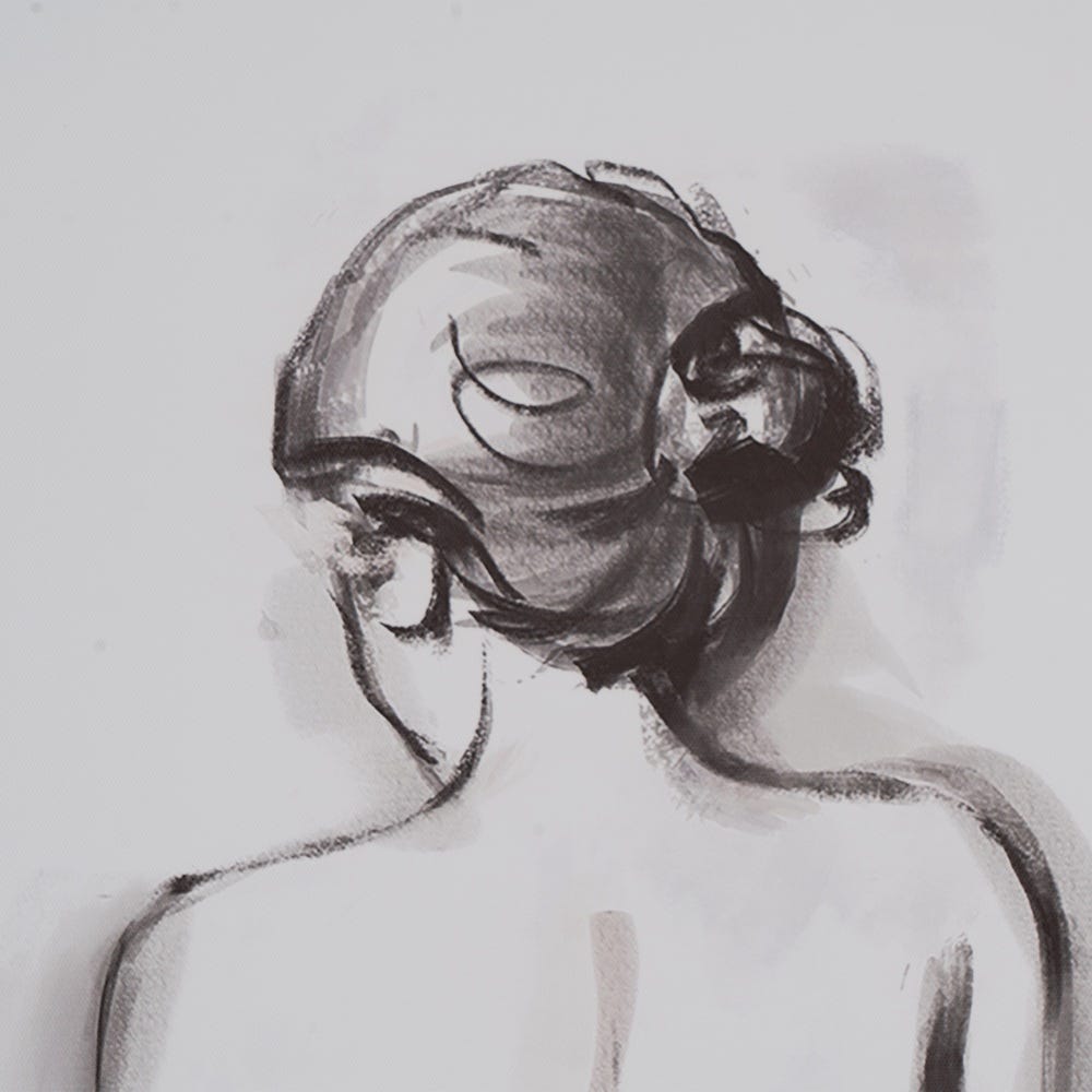 Imagem Impresso Mulher 2/M Tela 60 X 80 Cm (2 Unidades) - Image 3