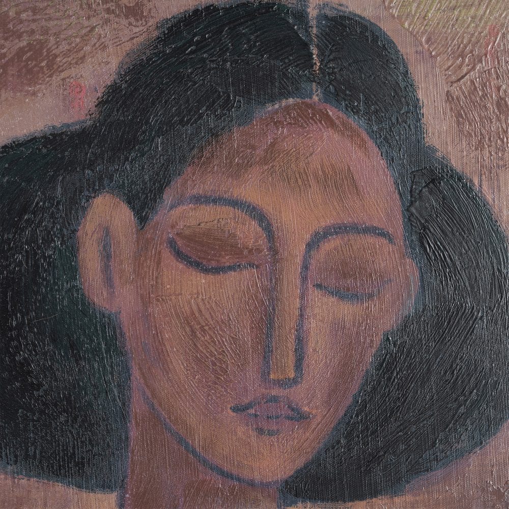 Imagem Impresso Mulher Canvas Decoração. 70X4X100Cm - Image 2