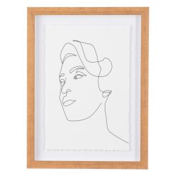 Alternative view of Imagem Impresso Rosto 2/M Ps/Vidro 30 X 2,50 X 40 Cm (2 Unidades)