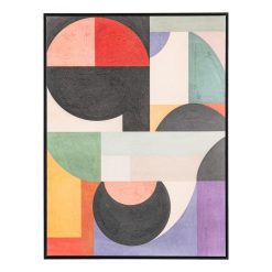 Imagem Tela Abstrata Impressa 75 X 4 X 100 Cm