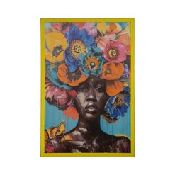 Impressão De Imagem Abstrata Decorativa. 80 X 3,30 X 120 Cm