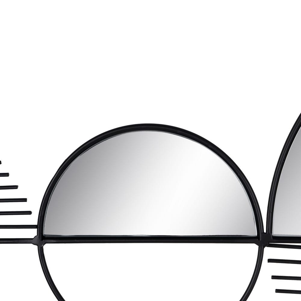 Mural Parede Espelho Marrom Metal-Cristal 114 X 1 X 40 Cm - Image 3