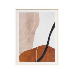 Alternative view of Pintura Abstrata 2/M Impressão Em Madeira 61,50 X 3,50 X 81 Cm (2 Unidades)