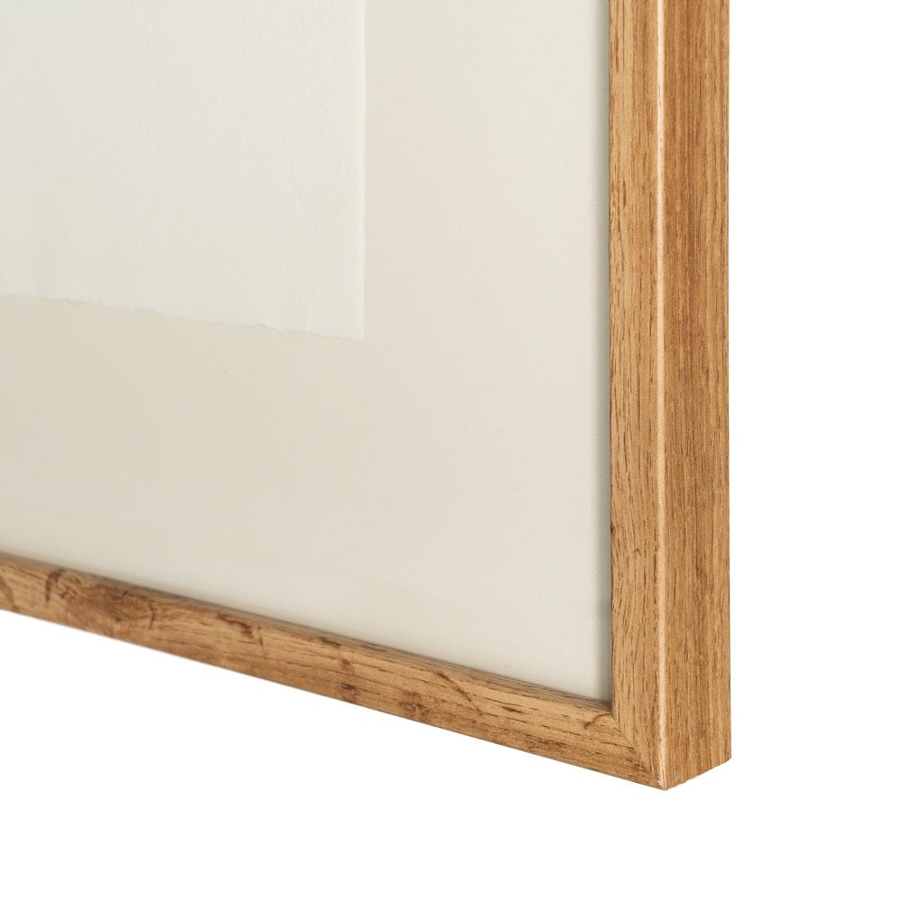 Pintura Abstrata Impressa Em Madeira E Vidro, 76 X 3 X 98 Cm - Image 6