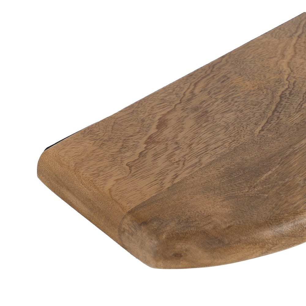 Prateleira Mel Madeira Mango Decoração. 80X17X3Cm - Image 3