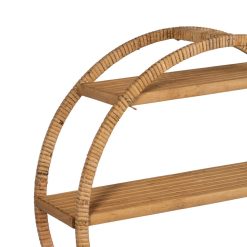 Alternative view of Prateleira Natural Rotim Decoração. 45,50X14X45,50Cm