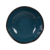 Prato Fundo Azul Stoneware Cozinha 20 X 20 X 5