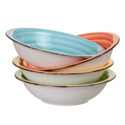 Alternative view of Prato Fundo Azul Stoneware Cozinha 21 X 21 Cm (6 unidades)