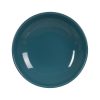 Prato Fundo Azul Stoneware Cozinha 22 X 22 X 4