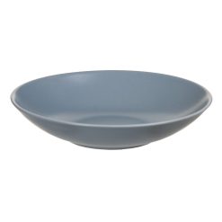 Prato Fundo Azul Stoneware Cozinha 22 X 22 X 5 Cm (6 unidades)