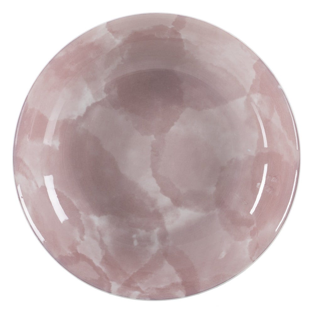 Prato Fundo Mauve Porcelana Cozinha 21 X 21 X 4 Cm (6 unidades)