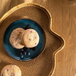 Alternative view of Prato Raso Azul Stoneware Cozinha 26 X 26 X 3 Cm (6 unidades)