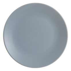 Prato Raso Azul Stoneware Cozinha 26 X 26 X 3 Cm (6 unidades)