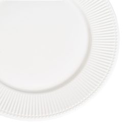 Alternative view of Prato Raso Lines Porcelana Branco 27 X 27 X 2 Cm (4 unidades)
