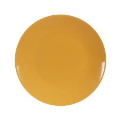 Prato Raso Mostarda Stoneware Cozinha 26 X 26 X 3 Cm (6 unidades)