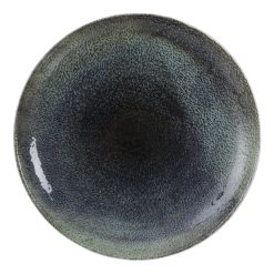 Prato Sobremesa Azul Porcelana Cozinha 20 X 20 X 2