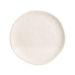 Prato Sobremesa Branco Stoneware 20 X 20 X 2 Cm (6 unidades)