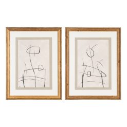 Quadro Abstrato Para Pintura 2/M 60 X 80 Cm (2 Unidades)