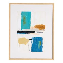 Alternative view of Quadro Abstrato Para Pintura 2/M 63 X 3 X 80 Cm (2 Unidades)