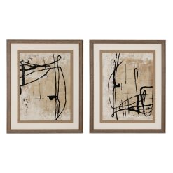 Quadro Abstrato Para Pintura 2/M 80 X 100 Cm (2 Unidades)