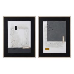 Quadro Abstrato Para Pintura 2/M 82 X 104 Cm (2 Unidades)