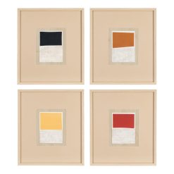 Quadro Abstrato Para Pintura 4/M 40 X 46 Cm (4 Unidades)