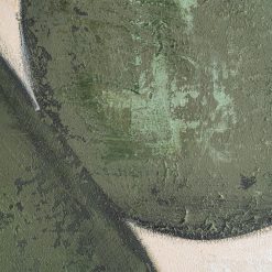 Alternative view of Quadro Bege-Verde Pintura Abstrata 100 X 4,50 X 100 Cm