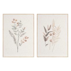 Quadro De Madeira Rama 2/M, 51,50 X 3,50 X 71 Cm (2 Unidades)